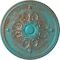 Ekena Millwork Milton Ceiling Medallion (Fits Canopies up to 7 7/8"), 40 5/8"OD x 1 3/4"P, Copper Green Patina CM40MICGS - alternate 1